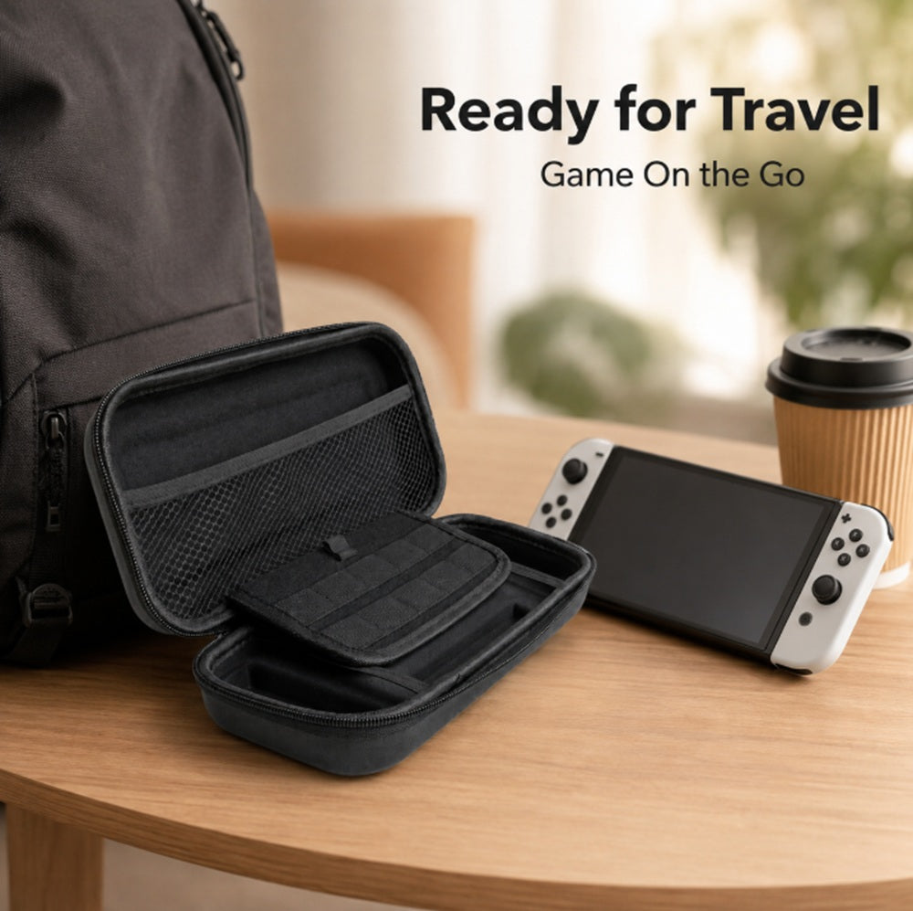 Travel Carrying Case for Nintendo Switch & Switch Lite | TIKA