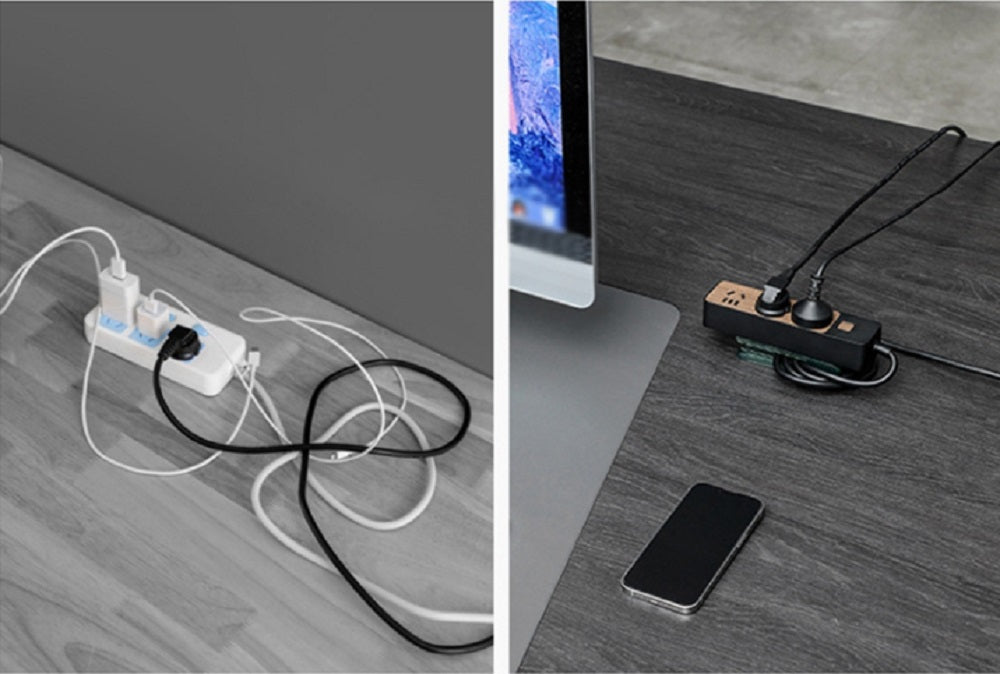 No-Drill Adhesive Power Strip Holder | TIKA