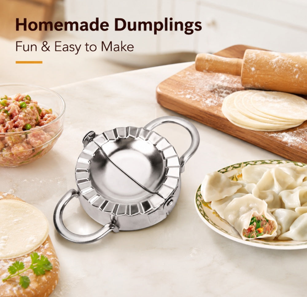 Stainless Steel Dumpling, Ravioli & Empanada Press | TIKA