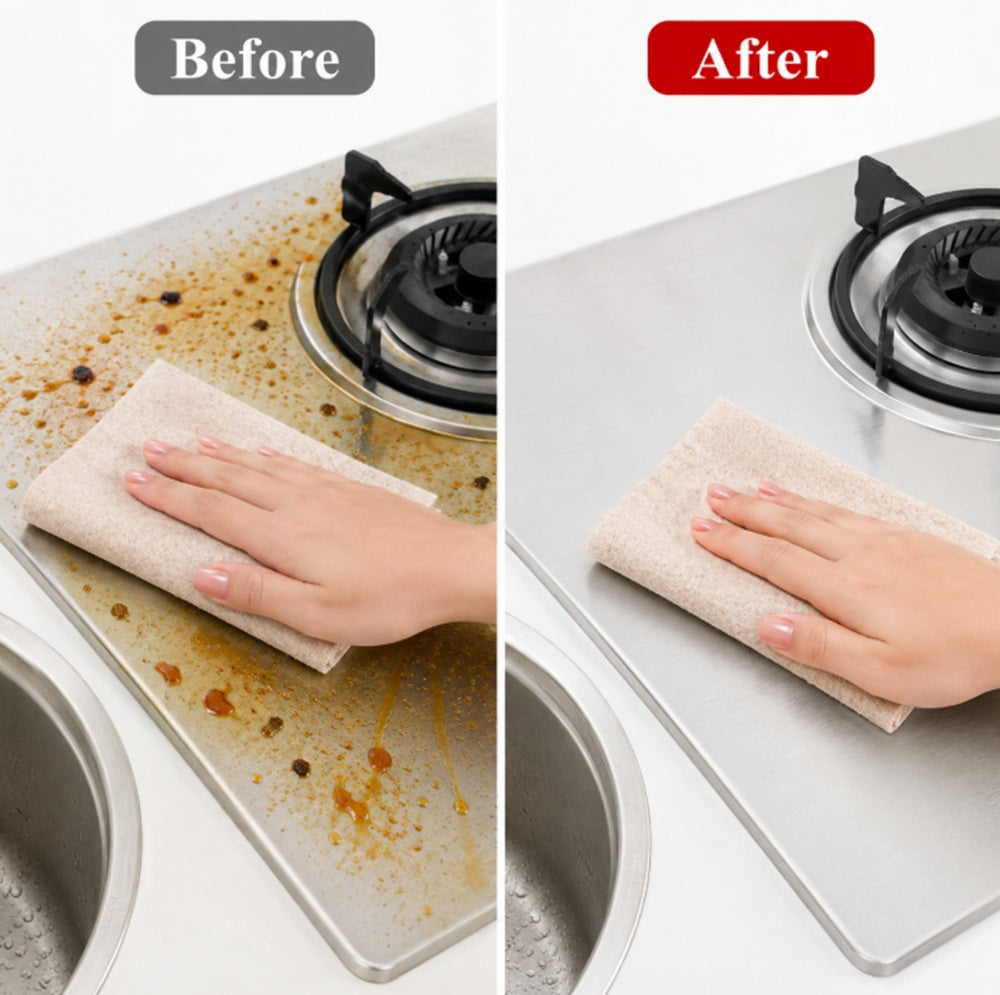 10-Pack Natural Luffa Dishcloths | TIKA
