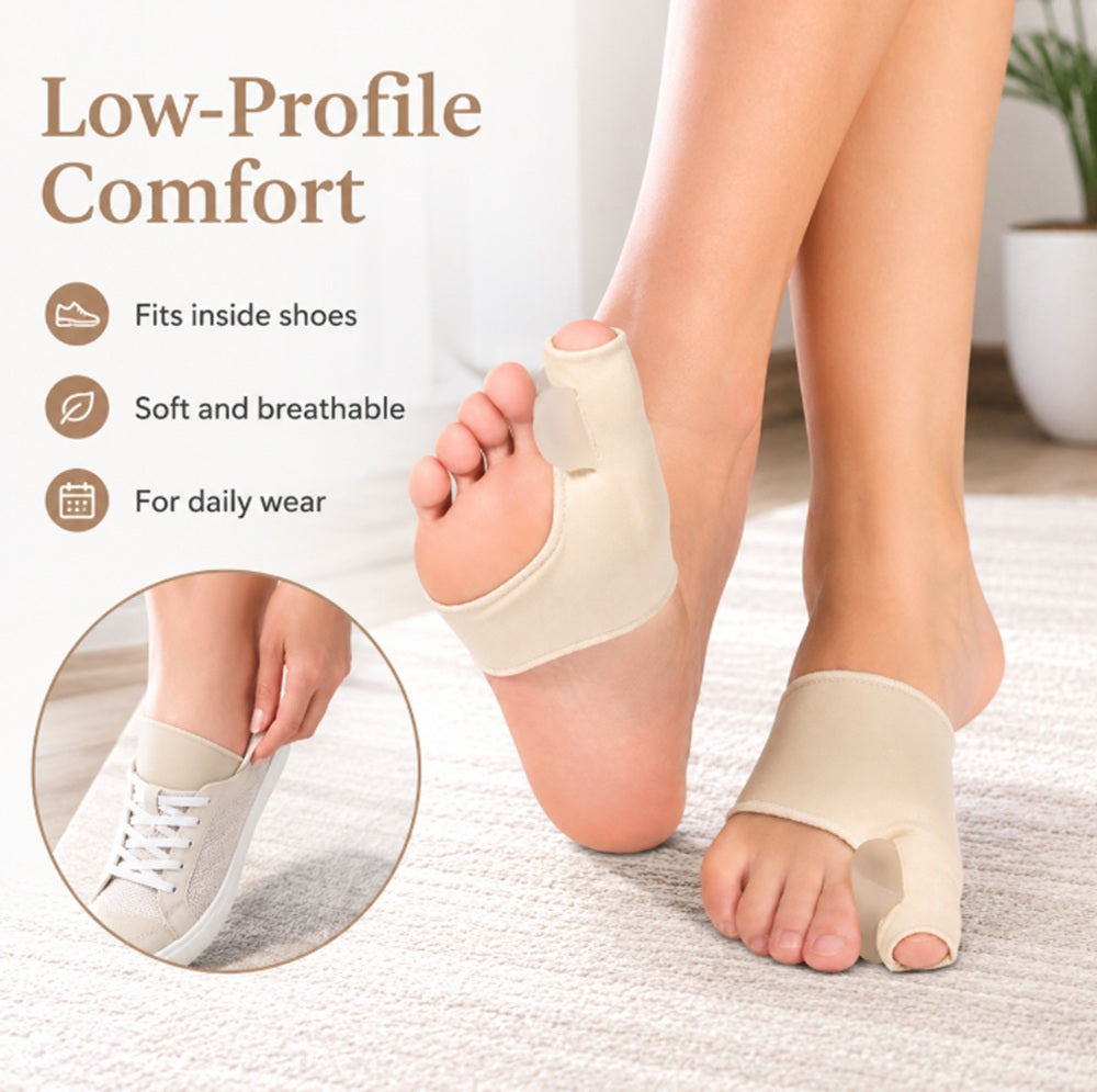 1-Pair Reusable Big Toe Spacers | TIKA