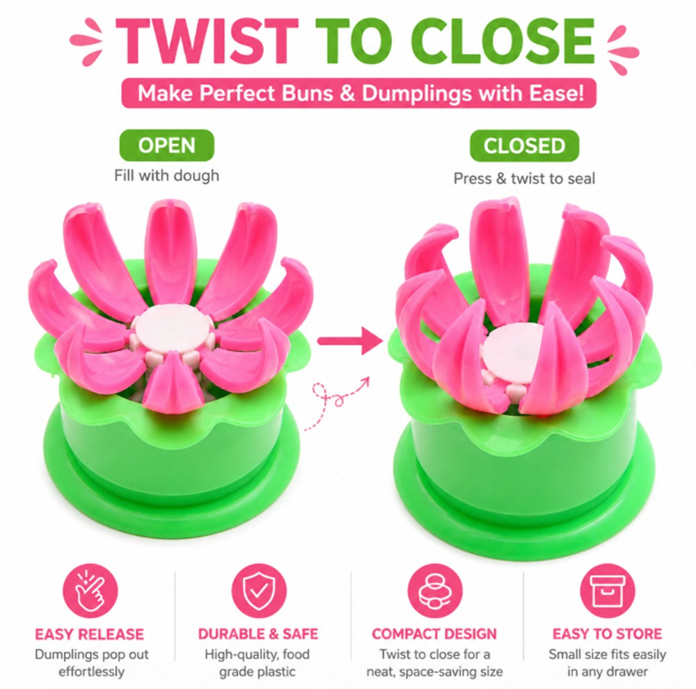 DIY Dumpling, Pastry Pie & Steamed Bun Mold Set | TIKA