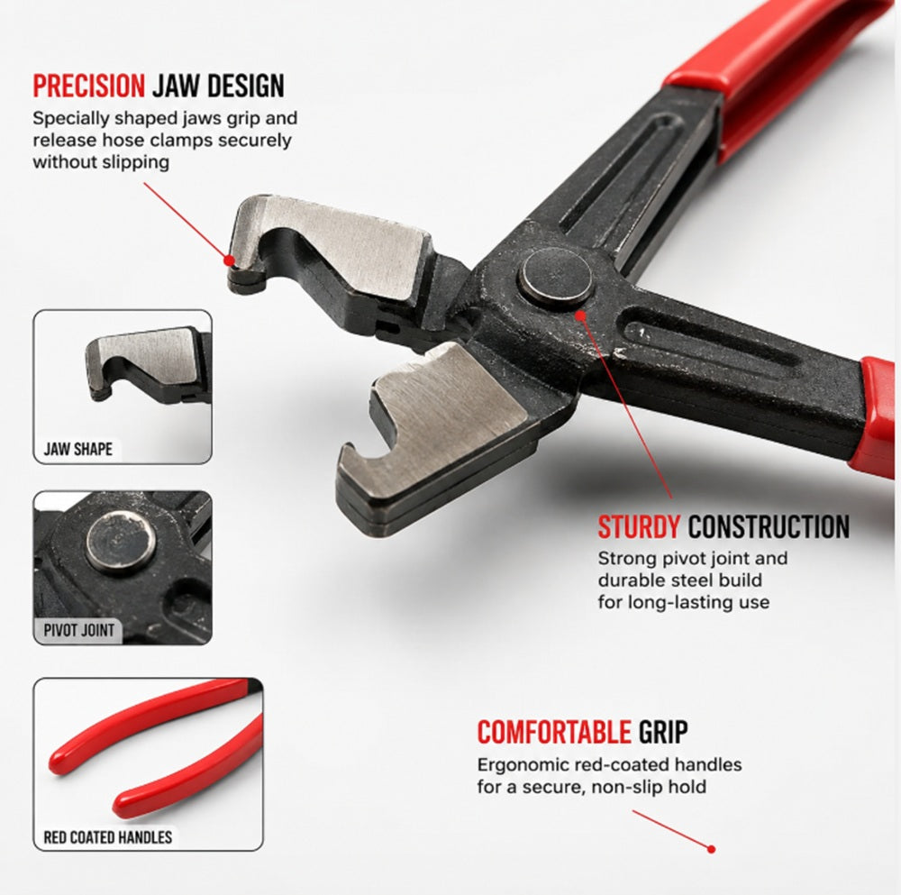 Clic & Clic-R Hose Clamp Pliers | TIKA