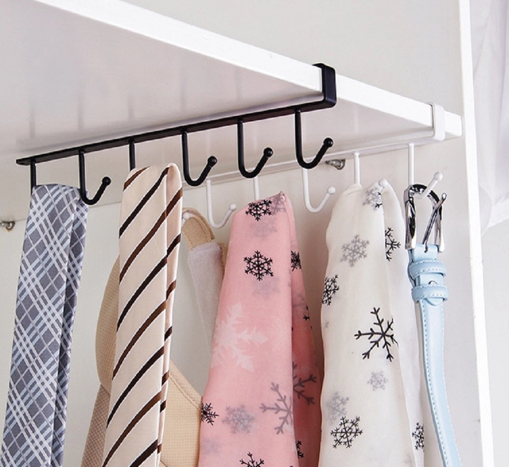 2-Piece Under-Shelf Mug Holder Racks | TIKA