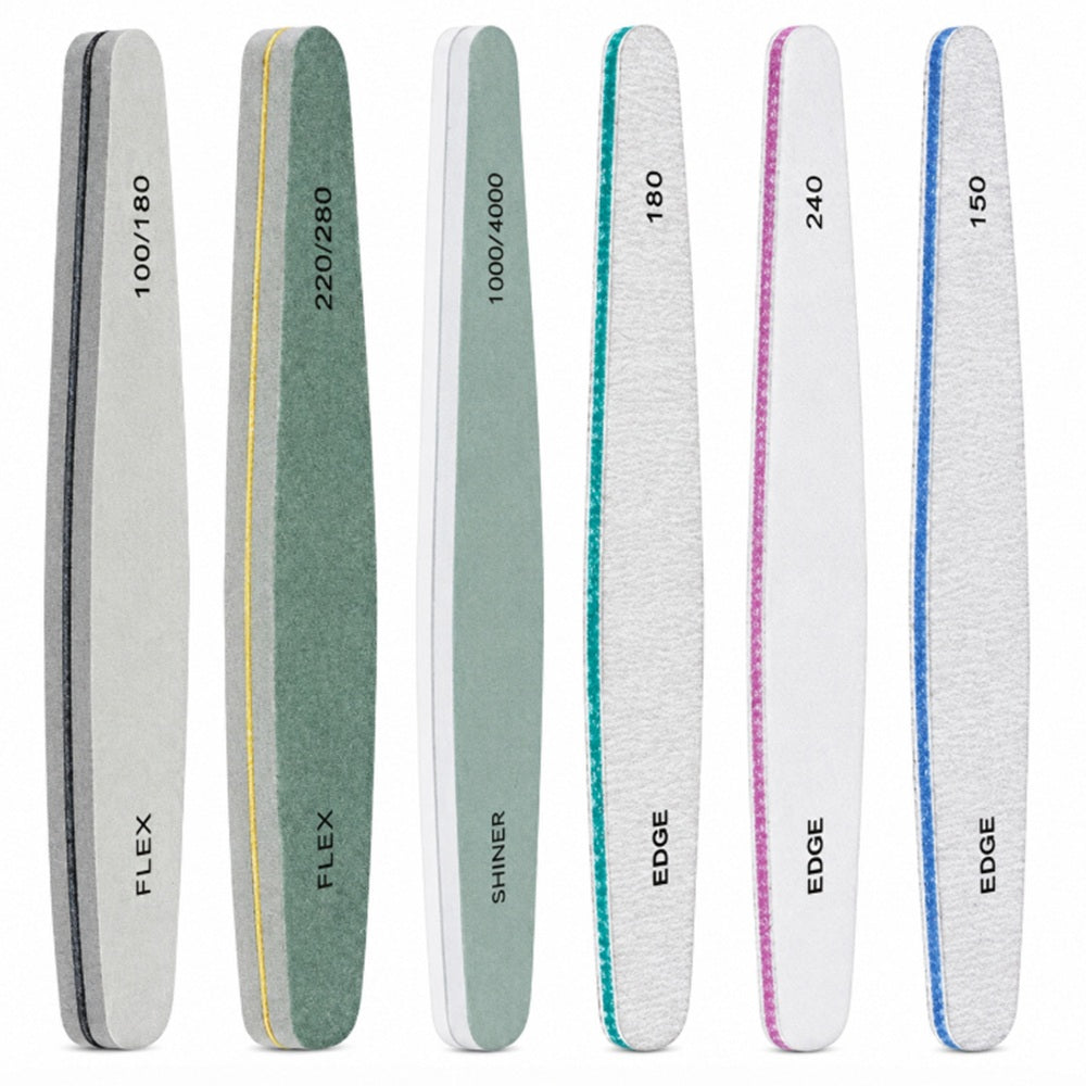 6-Piece Double-Sided Nail File & Buffer Set | TIKA