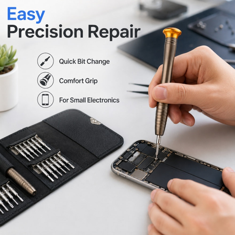 25-in-1 Precision Screwdriver Set for Electronics | TIKA