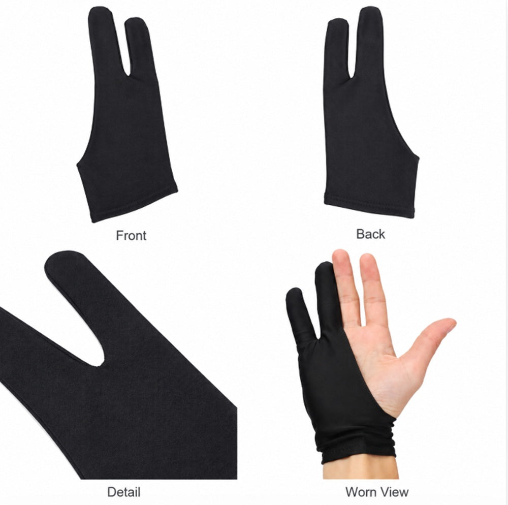 Two-Finger Artist Glove for Digital Drawing | TIKA