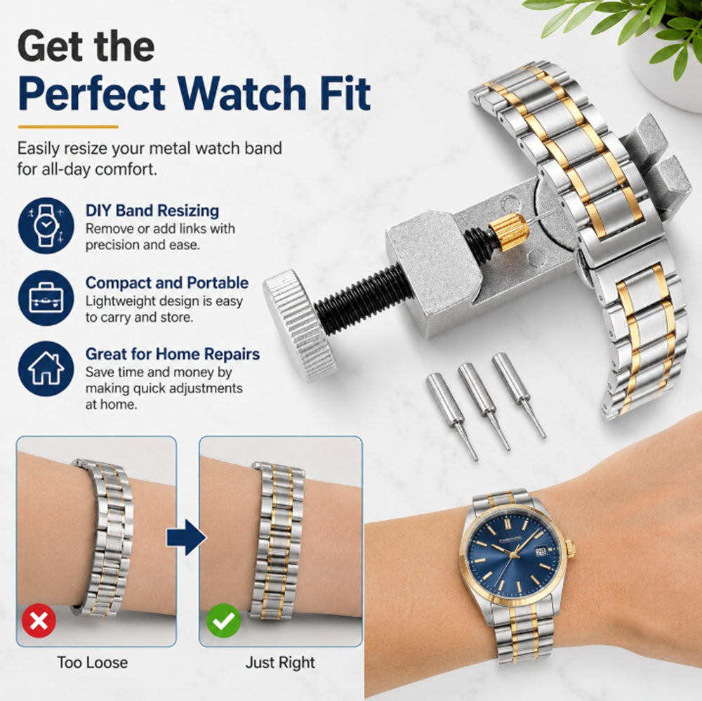 Adjustable Watch Band Link Pin Remover | TIKA