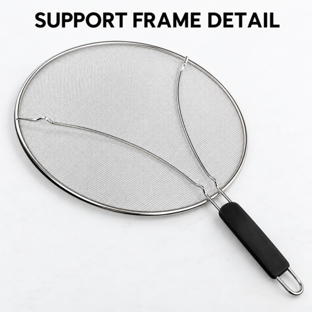 13-Inch Stainless Steel Grease Splatter Screen | TIKA