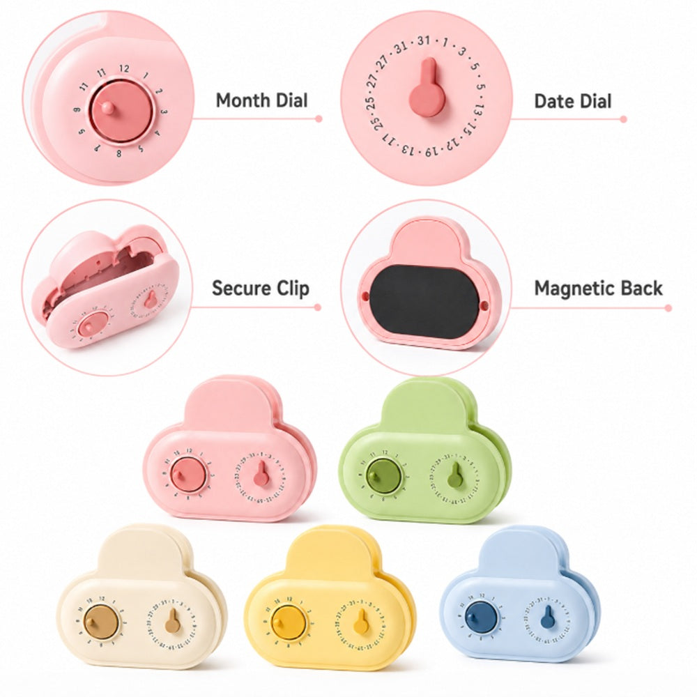 5-Pack Cute Magnetic Snack Bag Clips | TIKA