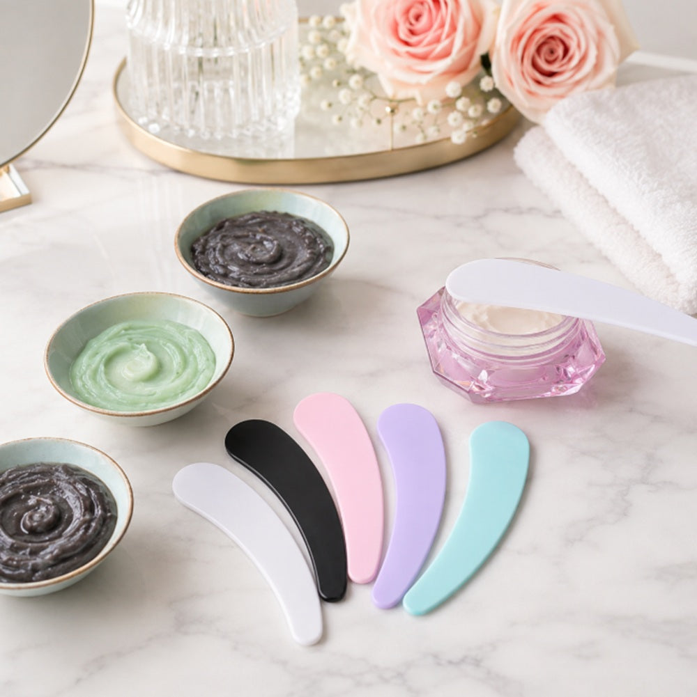 100-Pack Mini Disposable Cosmetic Spatulas | TIKA