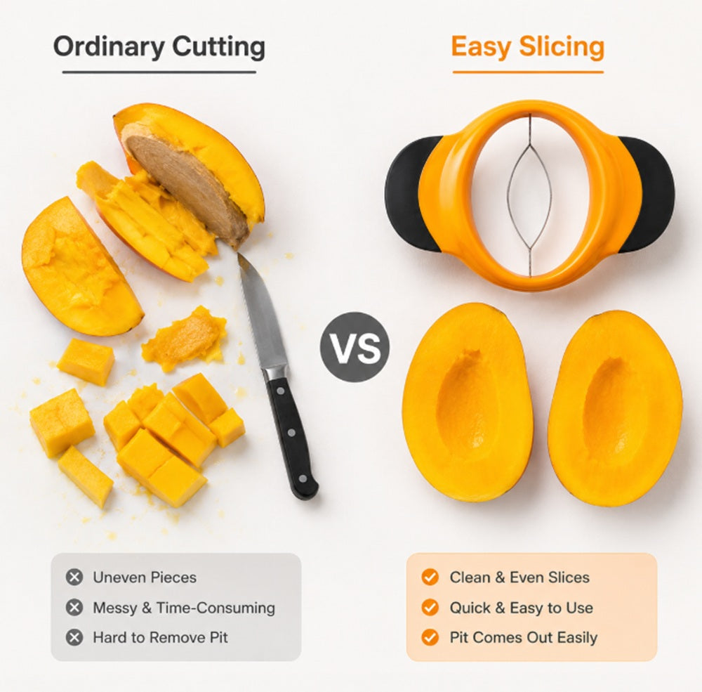 Mango Slicer & Pitter with Non-Slip Grip | TIKA