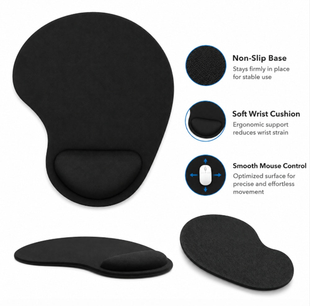 Thin Ergonomic Mouse Pad with Wrist Support | TIKA