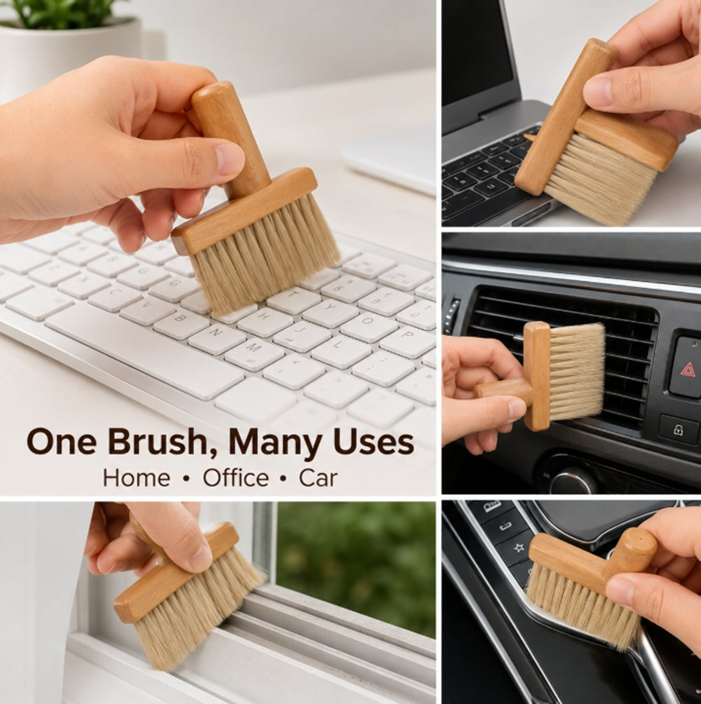 Car Interior Detailing Brush for Dashboards & Vents | TIKA