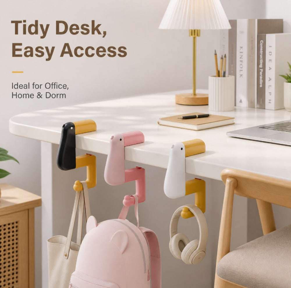 3-Pack Foldable Bird Purse Hooks | TIKA
