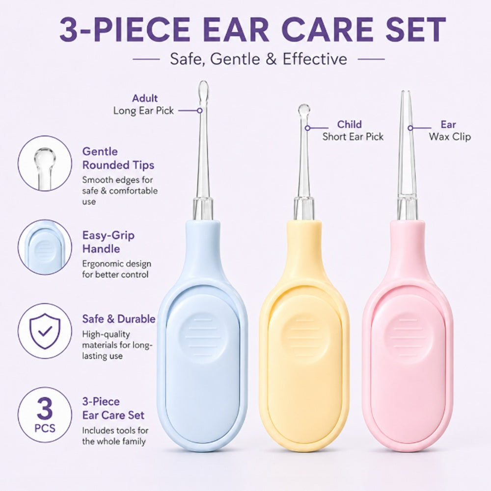 3-Pack LED Lighted Ear Cleaning Tools | TIKA