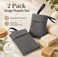 2-Pack Exfoliating Soap Saver Pouches | TIKA