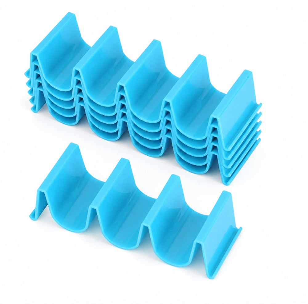 4-Pack BPA-Free Plastic Wave Taco Holders | TIKA