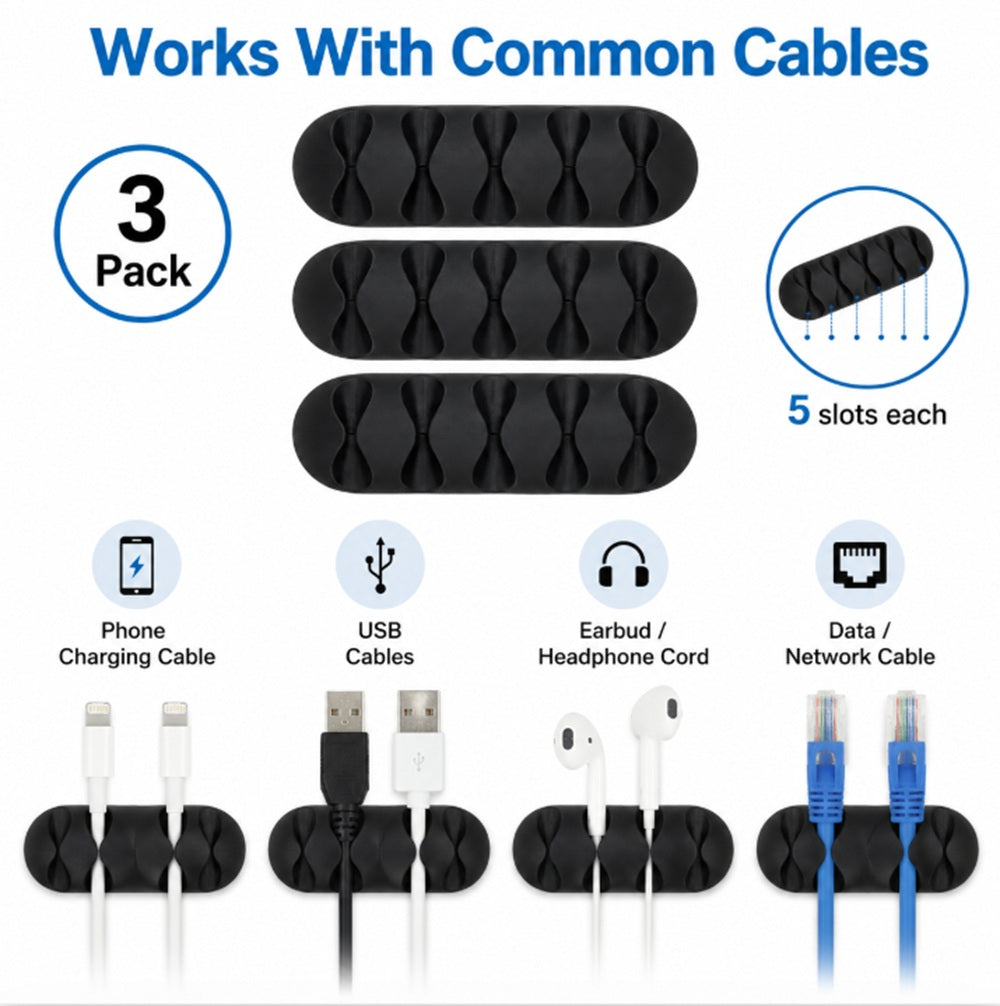 3-Piece Cable Reel Organizer Set | TIKA