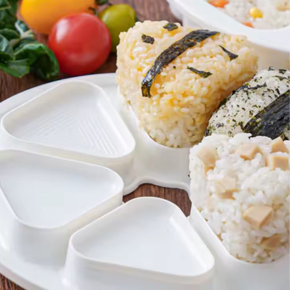 6-in-1 Triangle Onigiri & Rice Ball Mold Set | TIKA