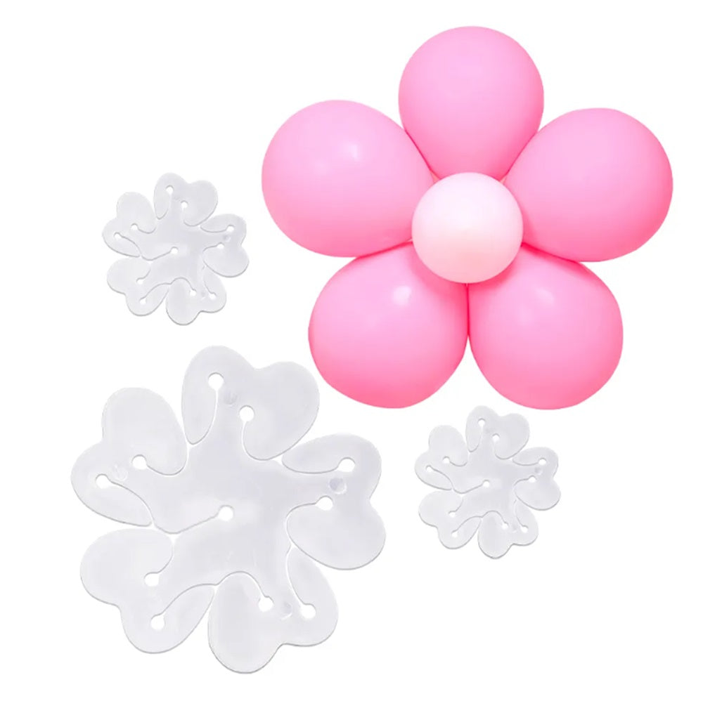 50-Pack Flower Balloon Clips & Garland Holders | TIKA
