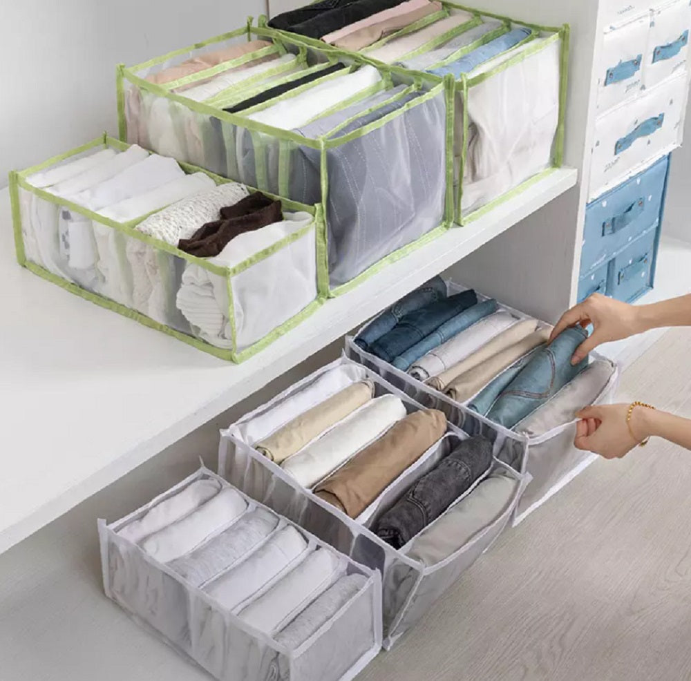 2-Pack Foldable Drawer & Closet Organizer Bins | TIKA