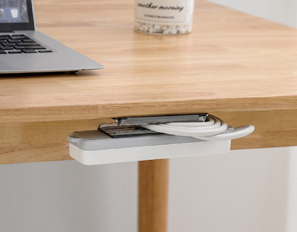 No-Drill Adhesive Power Strip Holder | TIKA