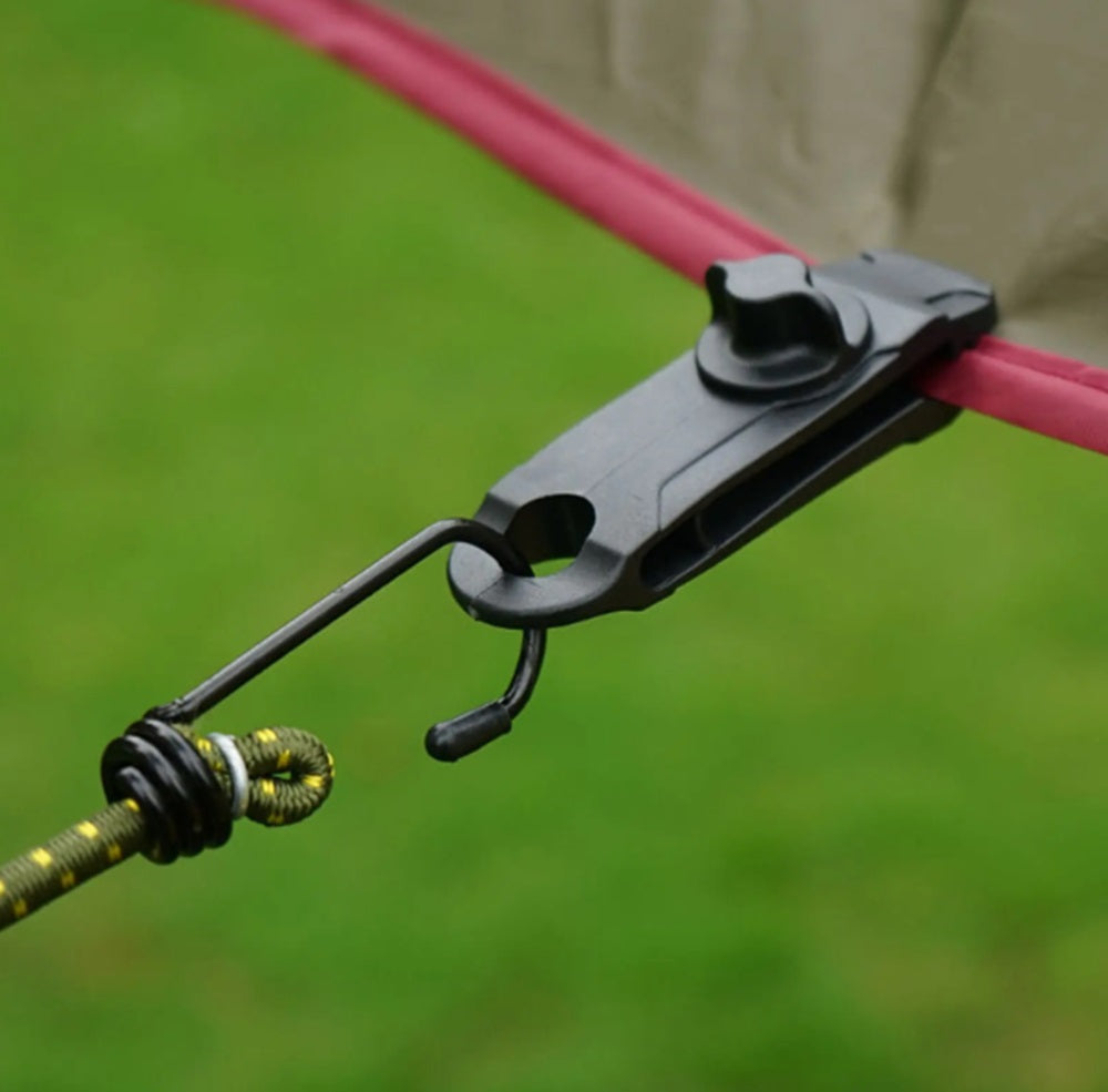 10-Pack Reusable Heavy-Duty Tarp Clips | TIKA