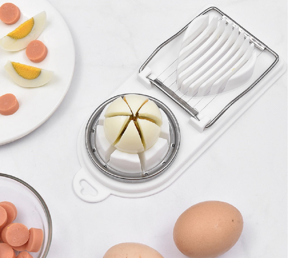 2-in-1 Stainless Steel Egg and Vegetable Slicer | TIKA