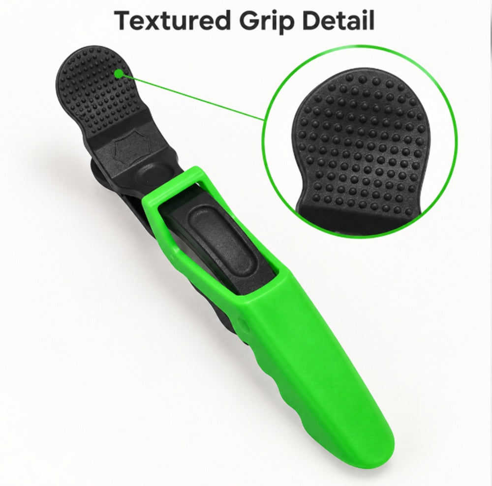 6-Pack Salon Alligator Hair Sectioning Clips | TIKA