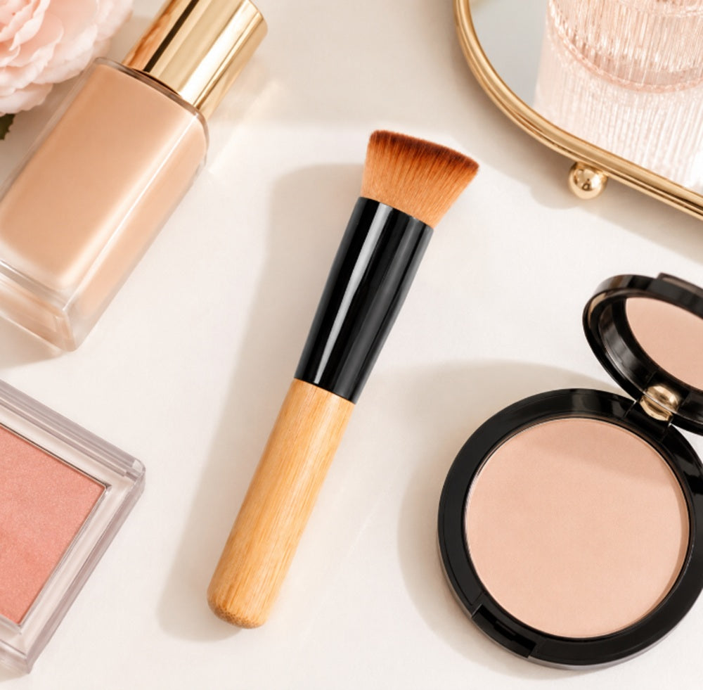 Foundation & Powder Buffing Makeup Brush | TIKA
