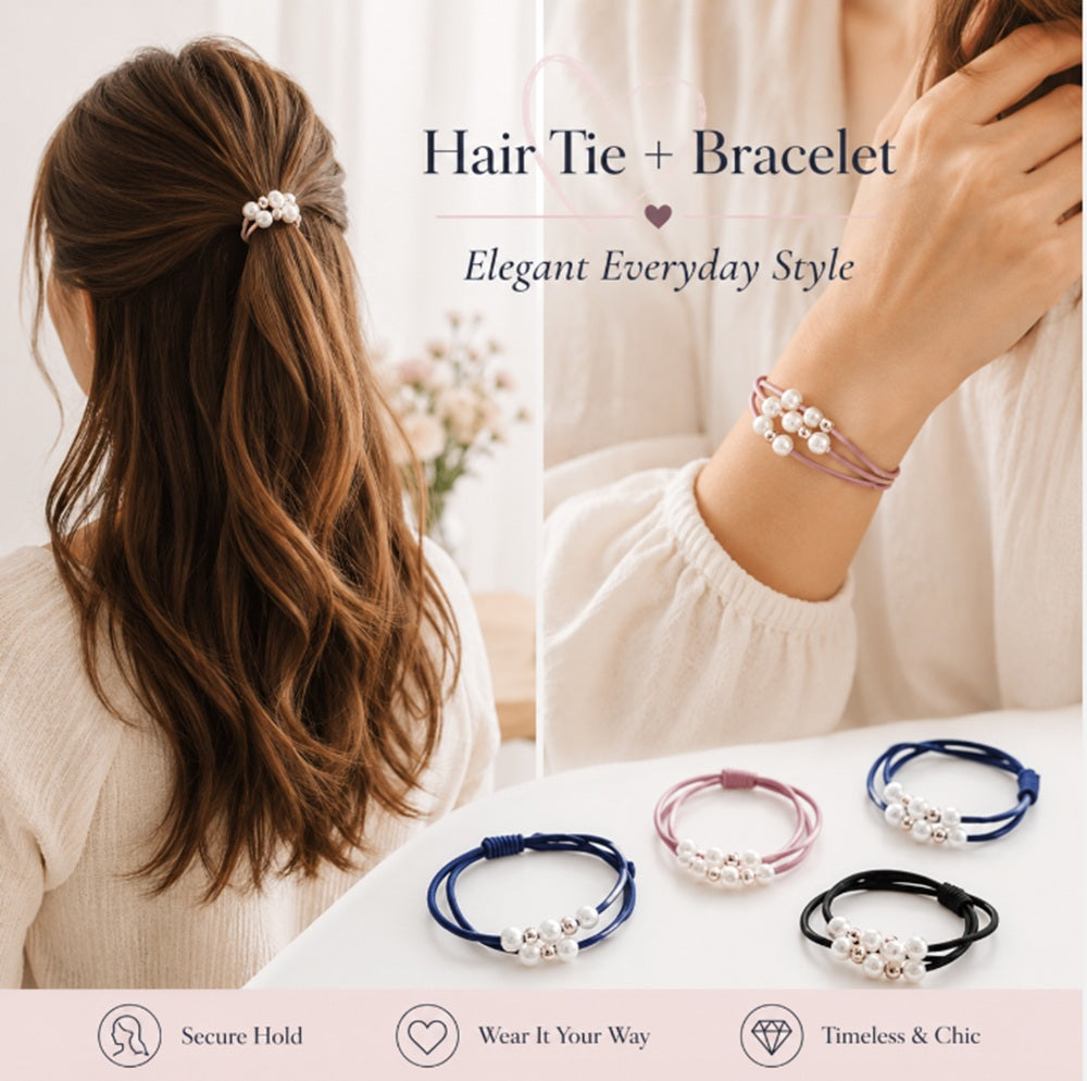 10-Pack Thick Seamless Elastic Hair Ties | TIKA