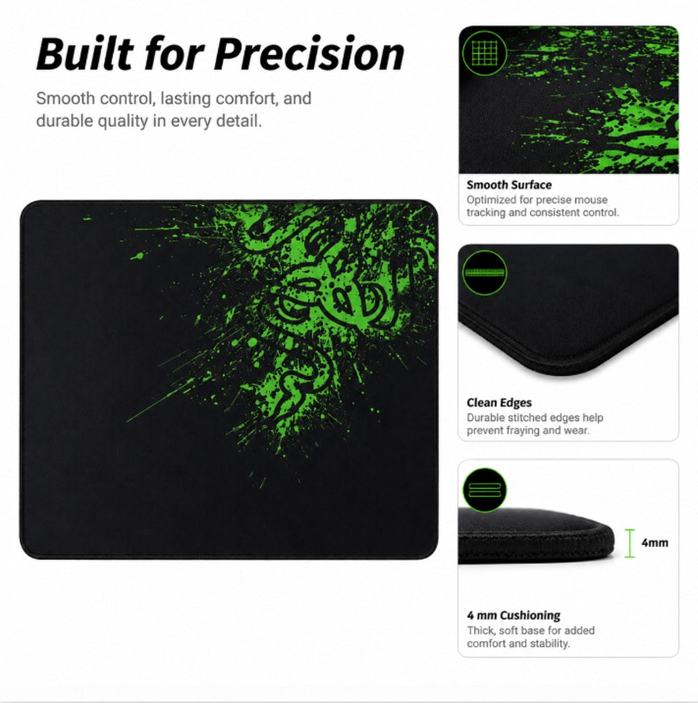 Non-Slip Gaming Mouse Pad, 320 × 240 × 4 mm | TIKA