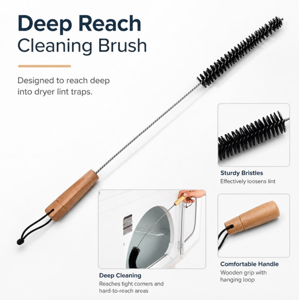 Dryer Vent & Lint Trap Cleaning Brush | TIKA