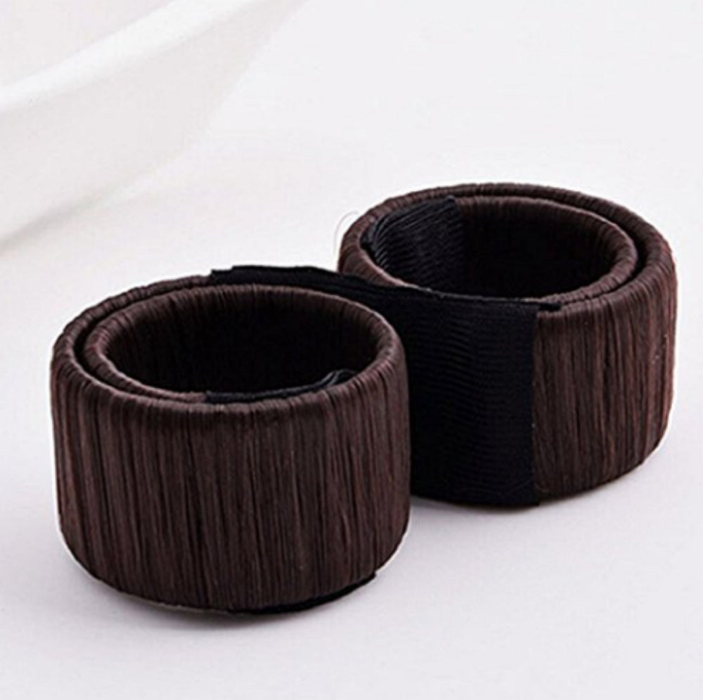 6-Pack Foam Hair Donut Bun Makers | TIKA