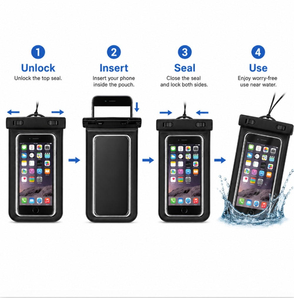 Waterproof Touchscreen Phone Pouch | TIKA