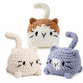 Cat Crochet Kit for Beginners, 3 Pack with Video Tutorial – TIKA