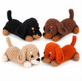 Dachshund Crochet Kit for Beginners, 4 Pack with Video Tutorial – TIKA
