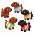 Dachshund Crochet Kit for Beginners, 5 Pack with Video Tutorial – TIKA
