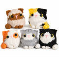 Cat Crochet Kit for Beginners, 5 Pack with Video Tutorial – TIKA