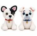 French Bulldog Crochet Kit for Beginners, 2 Pack with Video – TIKA