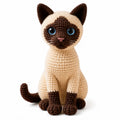 Siamese Cat Crochet Kit for Beginners with Yarn, Hooks & Video Tutorial – TIKA