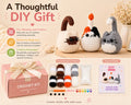 Cat Family Crochet Kit for Beginners, 3 Pack with Video – TIKA