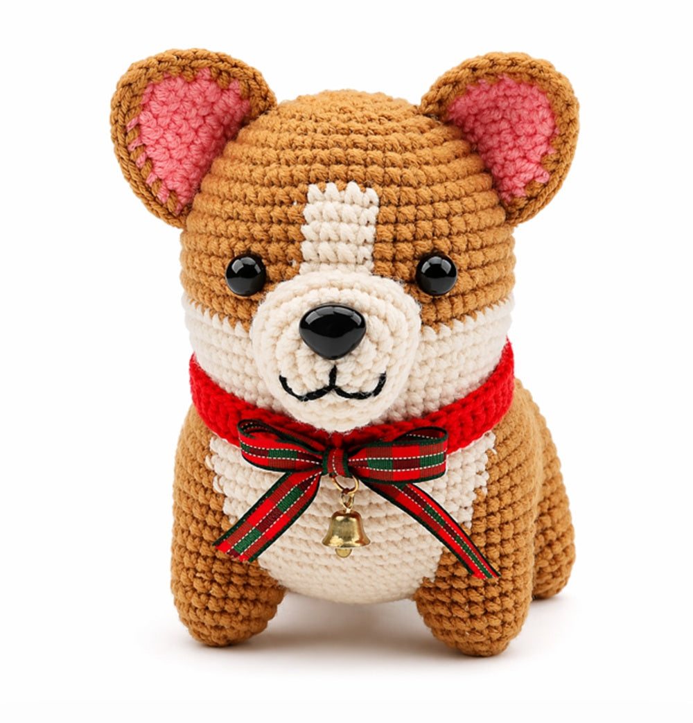 Corgi Dog Crochet Kit for Beginners with Video Tutorial – TIKA