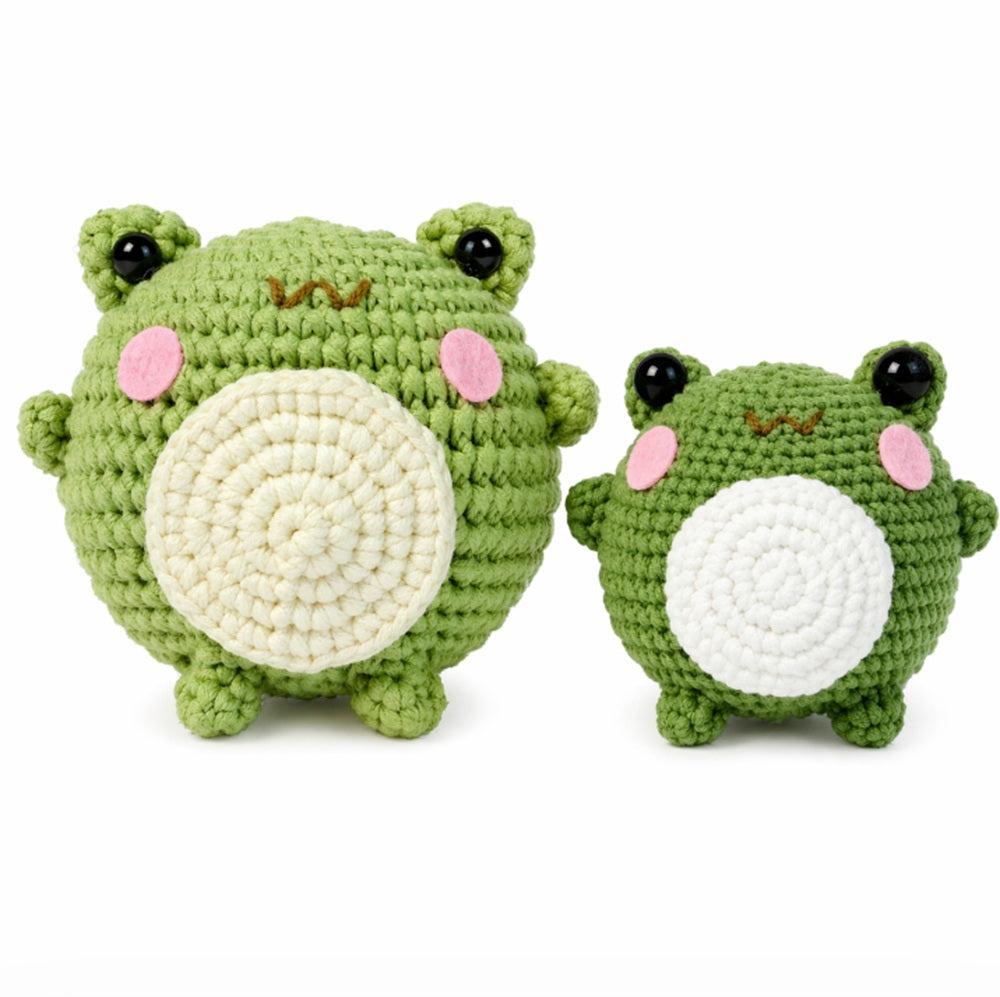 Frog Crochet Kit for Beginners, 2 Pack with Video Tutorial – TIKA