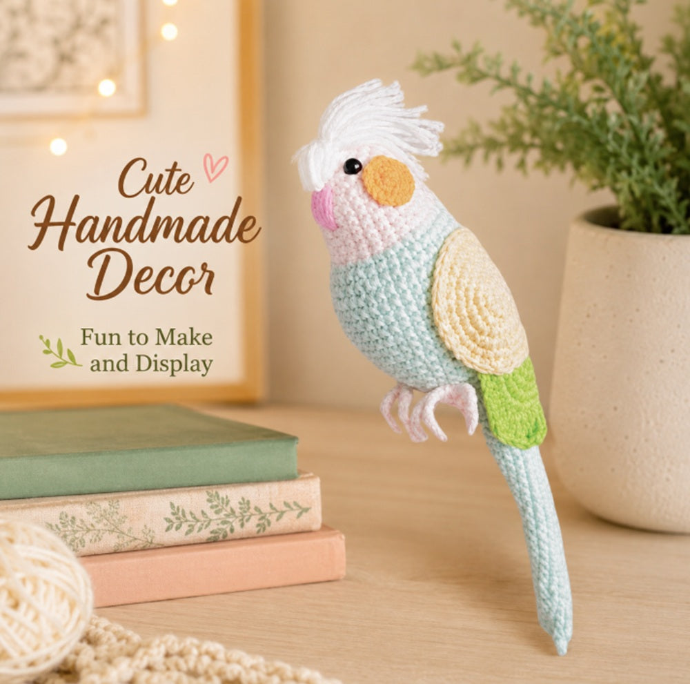 Parrot Crochet Kit for Beginners with Video Tutorial – TIKA