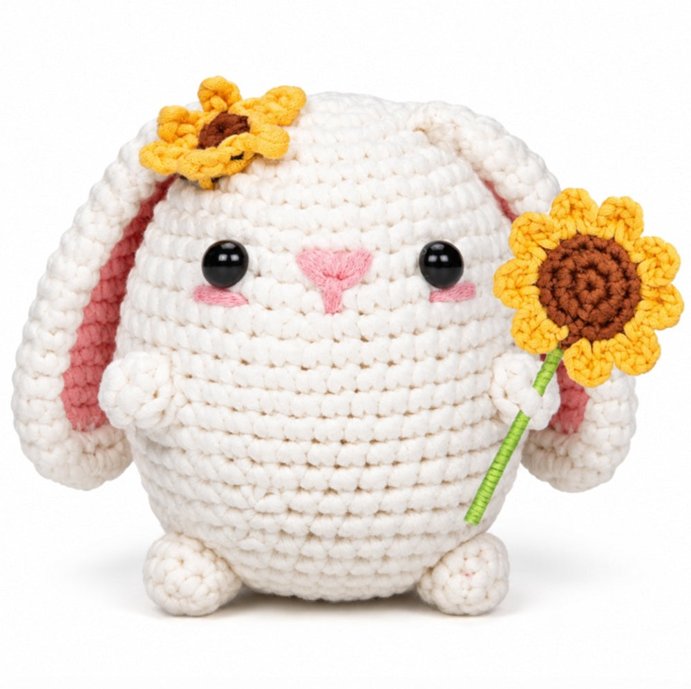 Bunny Rabbit Crochet Kit for Beginners with Video Tutorials – TIKA