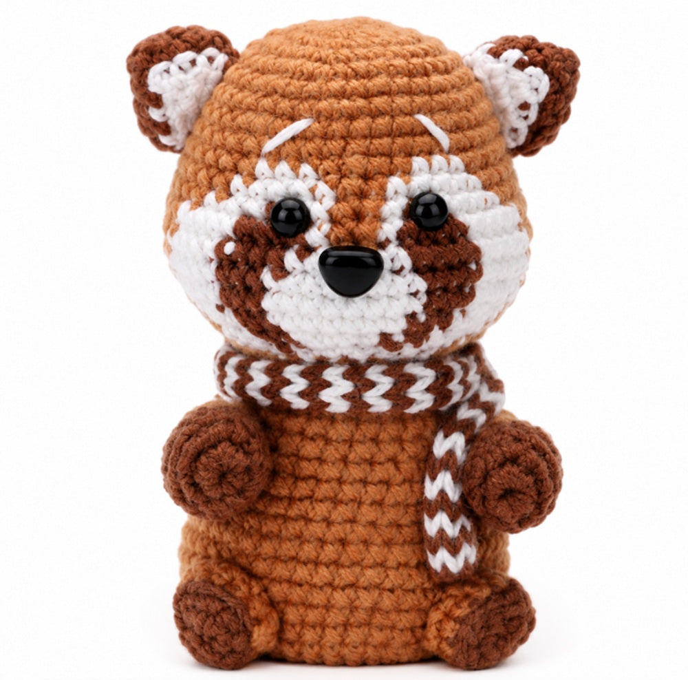 Raccoon Crochet Kit for Beginners with Video Tutorials – TIKA