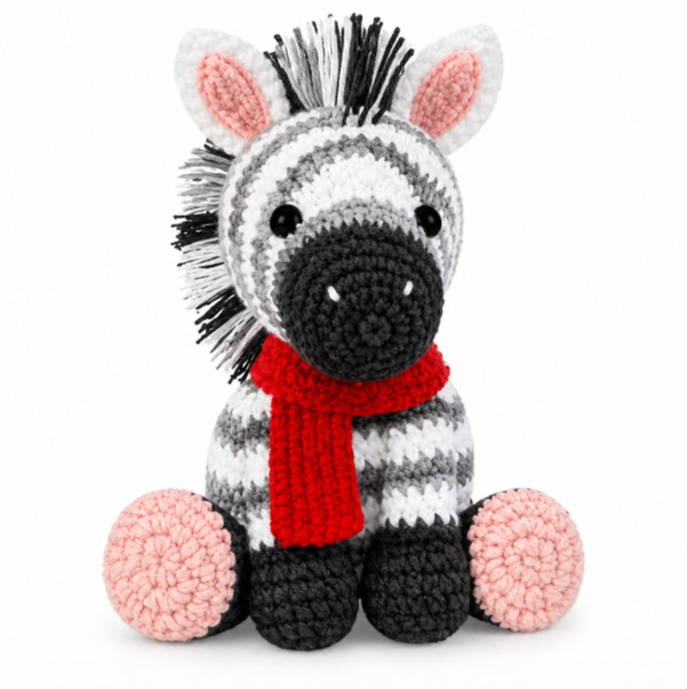 Zebra Crochet Kit for Beginners with Video Tutorial – TIKA