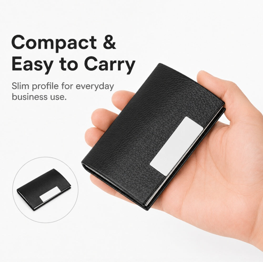 Slim PU Leather Card Holder Wallet | TIKA
